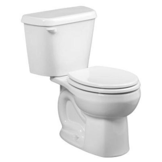 American Standard Colony White Round Bowl 1.6 GPF Complete Toilet