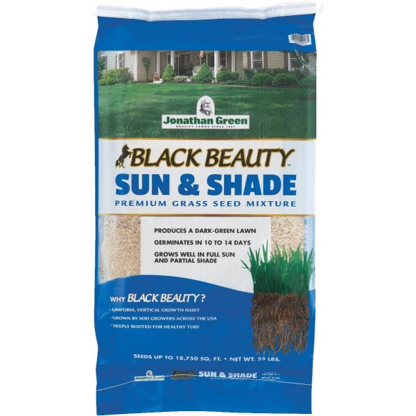 Jonathan Green Black Beauty 25 Lb. 9375 Sq. Ft. Coverage Sun & Shade Grass Seed