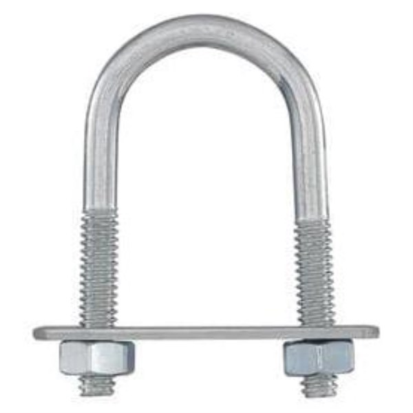 National 1/4 In. x 1-1/8 In. x 2-1/4 In. Zinc Round U Bolt