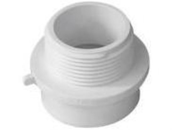 Charlotte Pipe 2 In. SPG x 2 In. MIP Schedule 40 DWV PVC Adapter