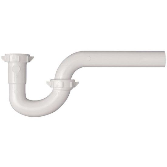 Do it 1-1/4 In. x1-1/4 In. White Plastic P-Trap
