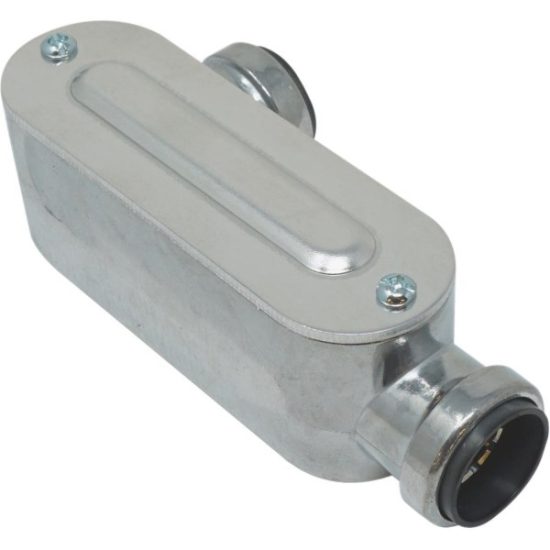 Southwire SimPush 1/2 In. EMT Push-To-Install Type-LL Conduit Body