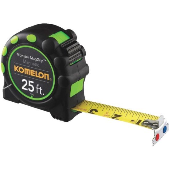 Komelon MagGrip 25 Ft. Tape Measure
