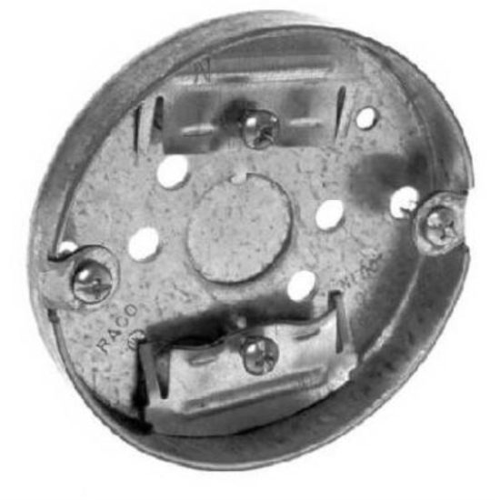 Raco 50 Lb. Rating Steel 4 Cu. In. Ceiling Box