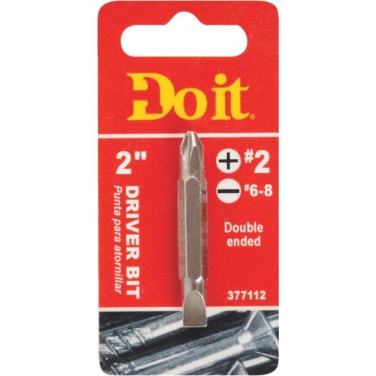 Do it Phillips #2 Slotted Double-End Screwdriver Bit
