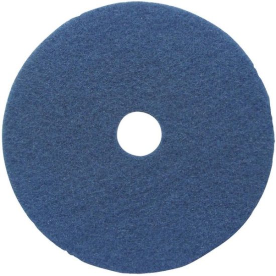Lundmark 17 In. Abrasive Blue Polishing Pad (5-Pack)