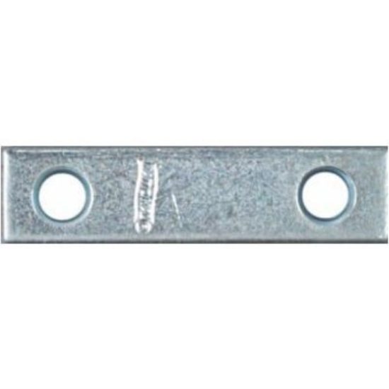 National Catalog 118 2 In. x 1/2 In. Zinc Steel Mending Brace (4-Count)