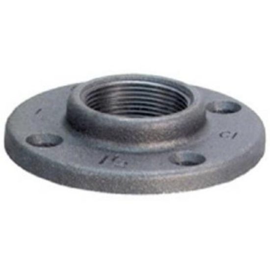 Anvil 3/4 In. x 3-3/8 In. Black Iron Floor Flange