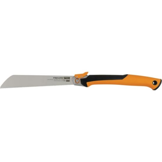 Fiskars Pro POWER TOOTH 10 In. 13 TPI Folding Pull Stroke Pull Saw