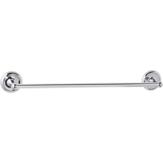 Home Impressions Aria Series 24 In. Polished Chrome Towel Bar