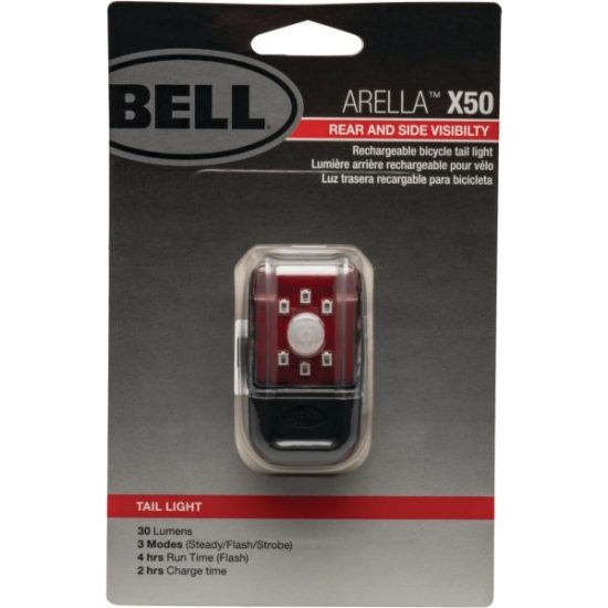 Bell Sports Pharos 150 LED Black/Red USB Rechargeable Bicycle Safety Tail Light