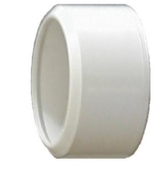 Charlotte Pipe 3 In. SPG x 3 In. Hub DWV Adapter PVC Bushing