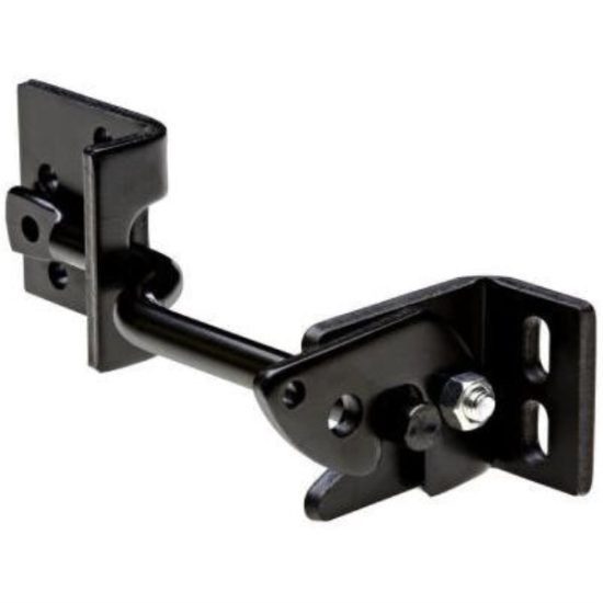 National 8 In. Black Adjust-O-Matic Heavy-Duty Gate Latch