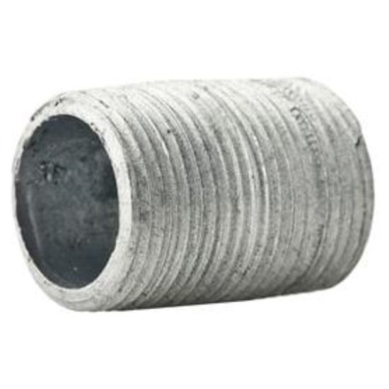 Southland 3/4 In. x Close Welded Steel Galvanized Nipple