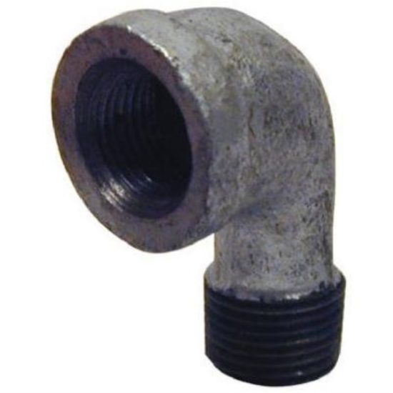 B&K 1-1/4 In. 90 Deg. Street Galvanized Elbow (1/4 Bend)