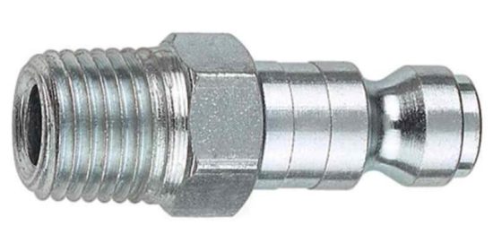 Tru-Flate 3/8 In. MNPT T-Style Steel Plug