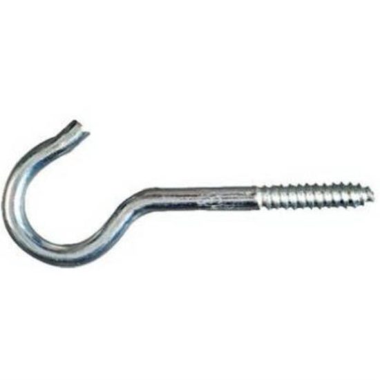National #12 Zinc Finish Ceiling Hook (8-Pack)