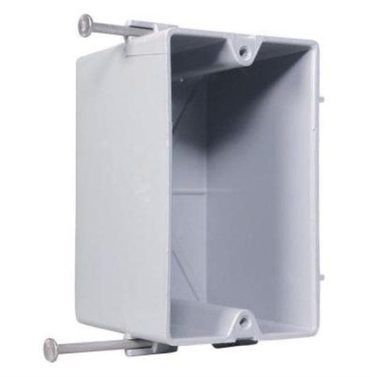Carlon 1-Gang PVC Molded Wall Switch Box