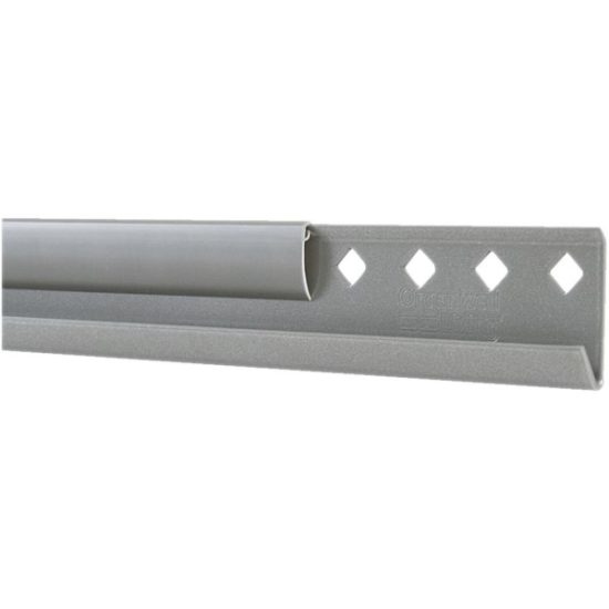 FreedomRail 42 In. Nickel Horizontal Hanging Rail with Cover