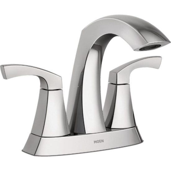 Moen Lindor Chrome 2-Handle Centerset Bathroom Faucet