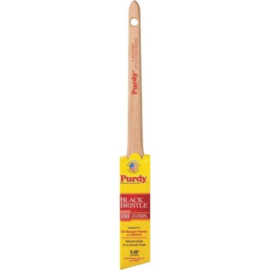 Purdy Black Bristle 1 In. Angular Trim Paint Brush