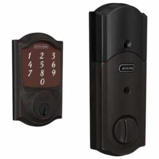 Schlage Sense Smart Aged Bronze Electronic Deadbolt