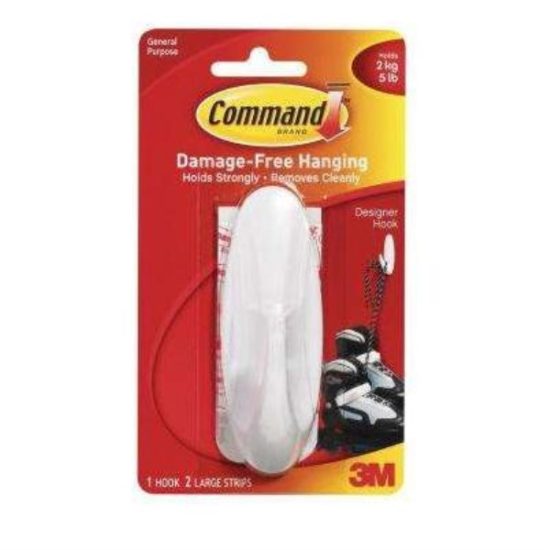 3M Command Large Utility Designer Adhesive Hook