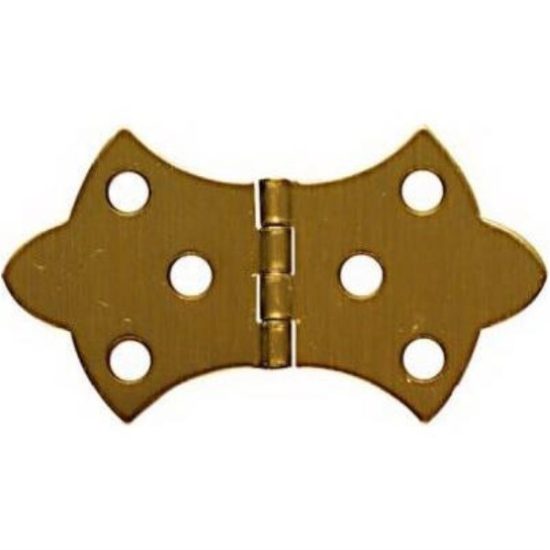 National 1-11/16 In. x 3-1/16 In. Antique Brass Hinge (2-Pack)