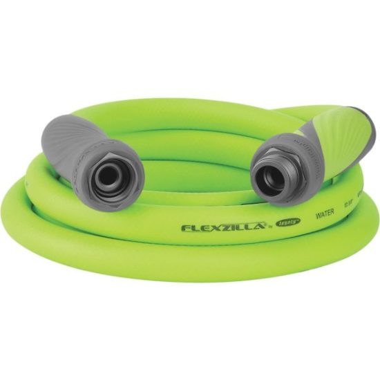 Flexzilla SwivelGrip 5/8 In. Dia. x 10 Ft. L. Drinking Water Safe Lead-In Hose with Male & Female Couplings