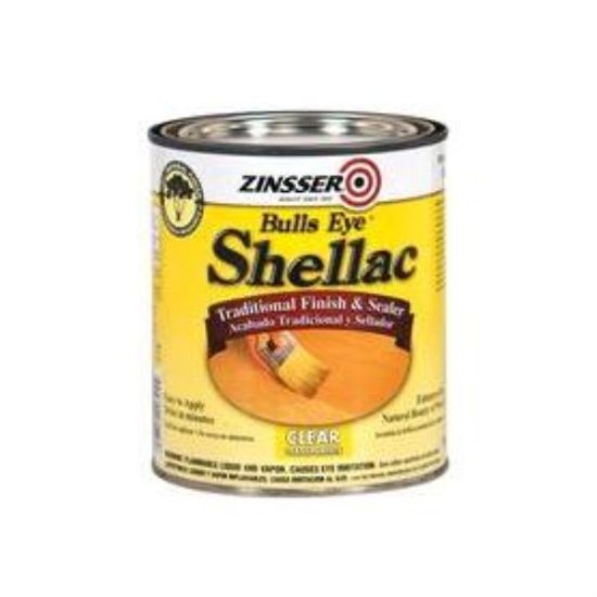 Zinsser Bulls Eye Clear Shellac, Quart