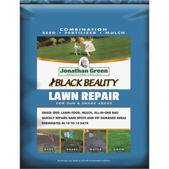 Jonathan Green 13.5 Lb. 300 Sq. Ft. Coverage Black Beauty Ultra Grass Patch & Repair