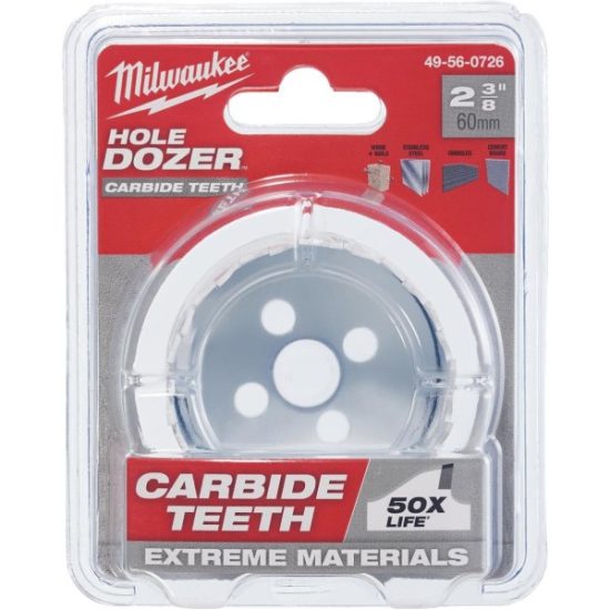 Milwaukee HOLE DOZER 2-3/8 In. Hole Saw with Carbide Teeth