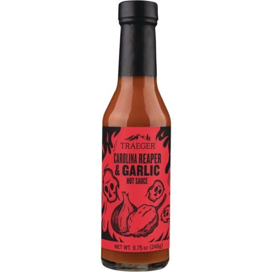 Traeger 8.75 Oz. Carolina Reaper & Garlic Hot Barbeque Sauce