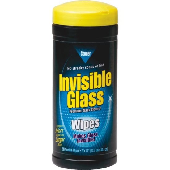 Stoner Invisible Glass Glass Cleaner Wipes (28-Count)