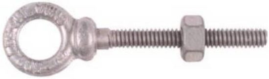 National 1/4 In. x 2 In. Galvanized Eye Bolt