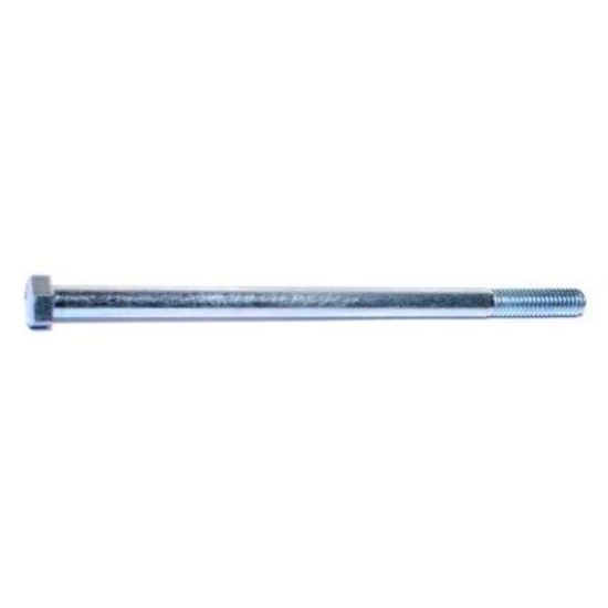 3/8"-16 X 7" Zinc Plated Grade 2 / A307 Steel Coarse Thread Hex Bolts
