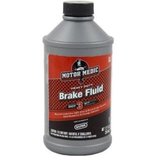 MotorMedic 12 Oz. Heavy-Duty DOT 3 Brake Fluid