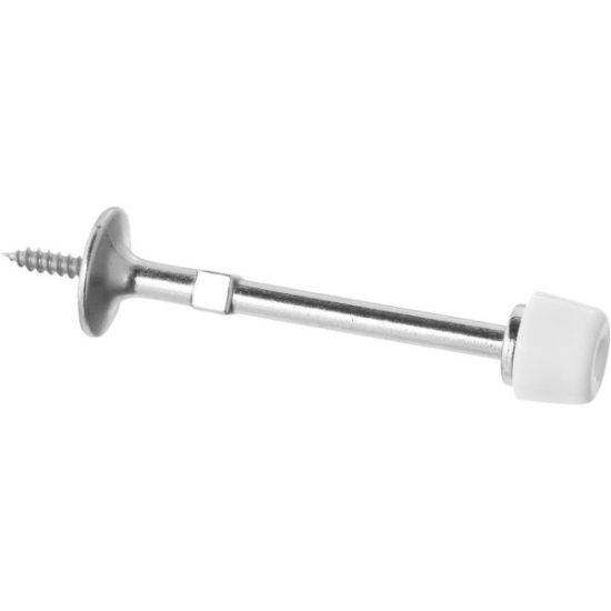 National 1405 3 In. Satin Nickel Rigid Door Stop