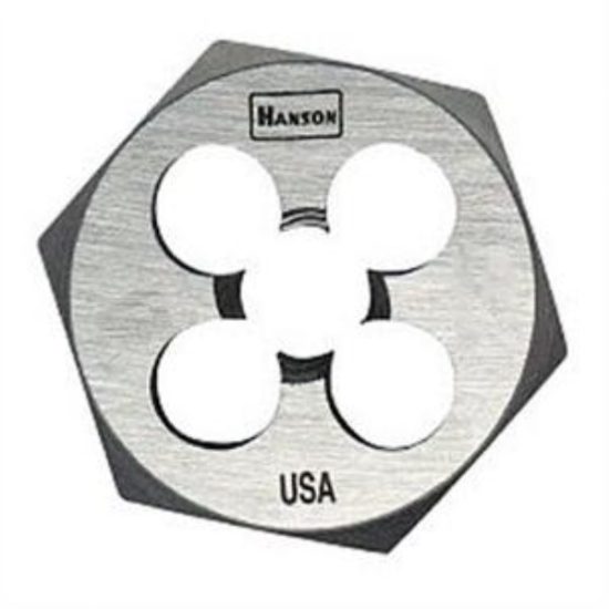 Century Drill & Tool 1/8-27 NPT 1 In. Across Flats Hexagon Pipe Die