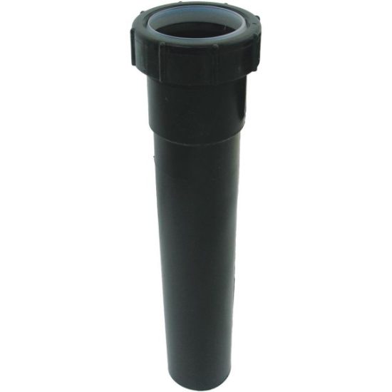 Lasco 1-1/2 In. OD x 8 In. L Black Plastic Extension Tube