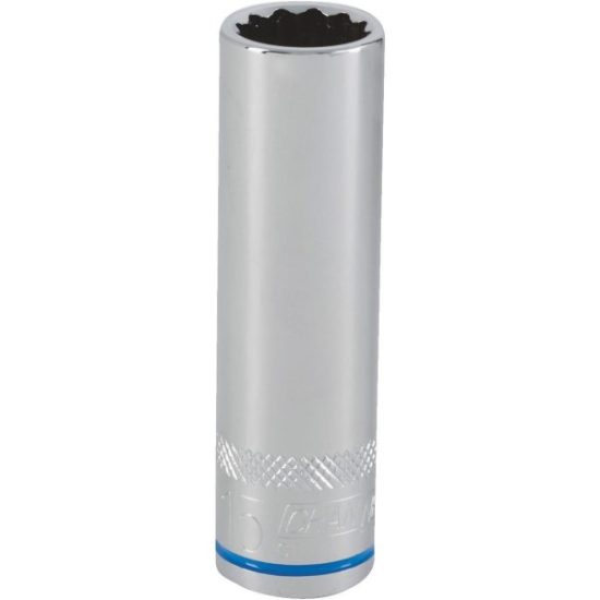 Channellock 1/2 In. Drive 15 mm 12-Point Deep Metric Socket