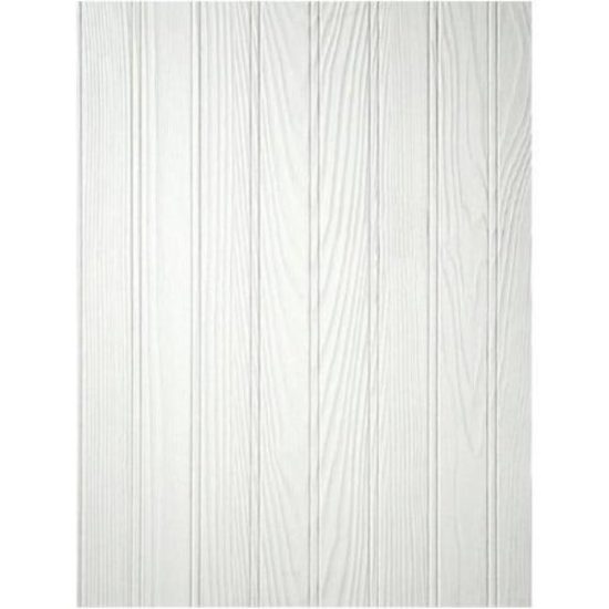DPI 4 Ft. x 8 Ft. x 3/16 In. Paintable White Beaded Pinetex Wall Paneling