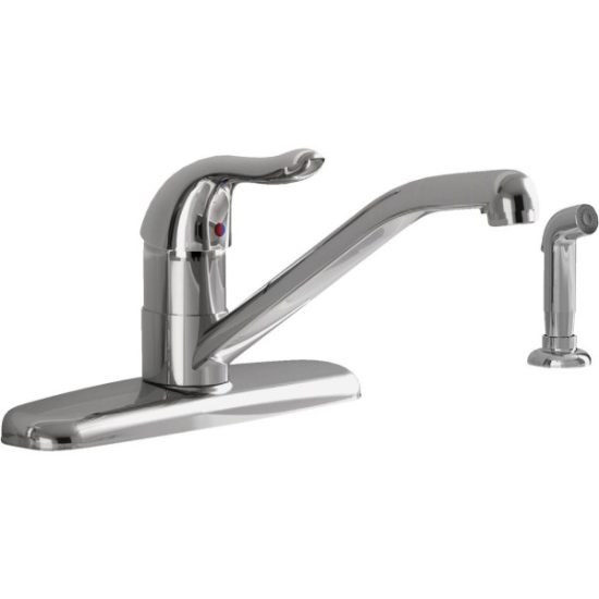 American Standard Jocelyn Single Handle Kitchen Faucet with Side Spray, Chrome