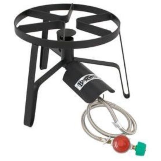 Bayou Classic 60,000 BTU Propane Gas Single Jet Steel Outdoor Cooker