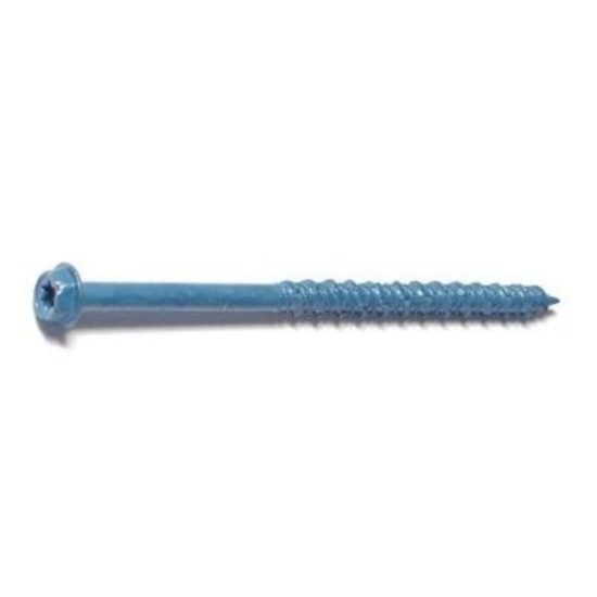 Masonry Screw, 3/16 x 3-1/4-In. Star Hex Head, 100-Pk.