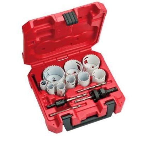 Milwaukee Ice Hardened Bi-Metal General Purpose Hole Saw Set (15-Piece)