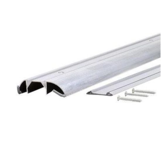 M-D XXH Series 36" L x 3-3/8" W x1-1/8" H Aluminum Threshold