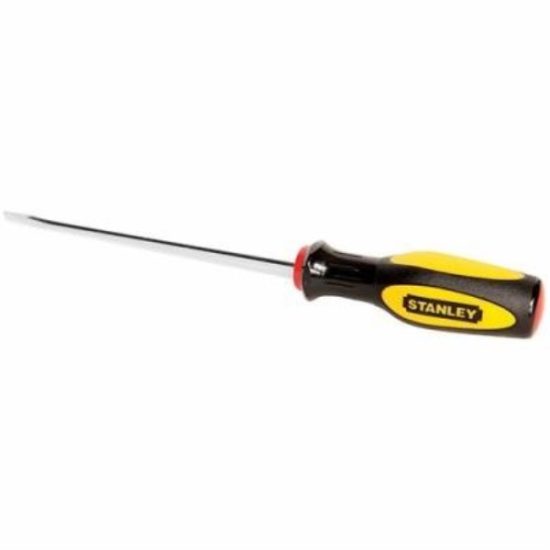 Stanley 100 PLUS 3/16 In. x 6 In. Cabinet Tip Slotted Screwdriver