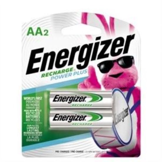 Energizer Power Plus AA Rechargeable Batteries (2-Pack)