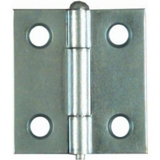 National 1-1/2 In. Zinc Loose-Pin Narrow Hinge (2-Pack)